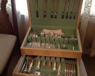 Silverware Set in Storage Box