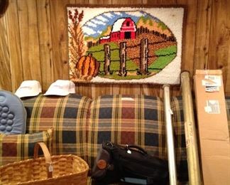 Vintage Fishing Rods, Duluth Sawzaw Case & Latch Hook