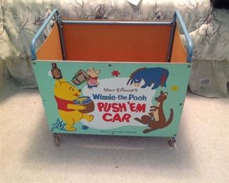 Vintage Winnie the Pooh Toy Box
