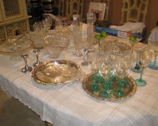 Crystal & glassware