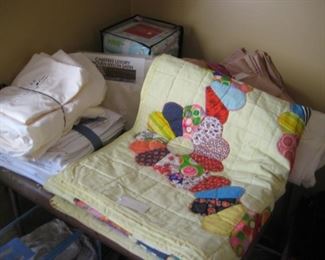 Handmade quilt, bedding
