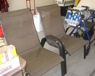 Patio chairs