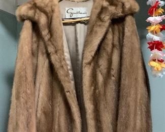 Small mink jacket $150