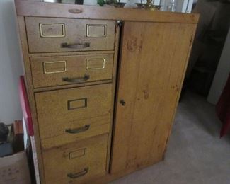 metal file cabinet