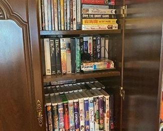 Movies VHS and DVD
