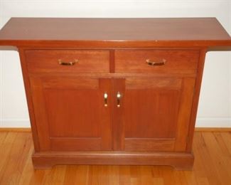 Entry way cabinet, 40" W x 12" D x 29"H
