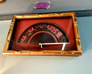 framed fan 