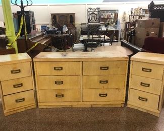 3 piece deco mid century set 145.00