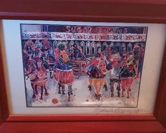 Arkansas artist framed print