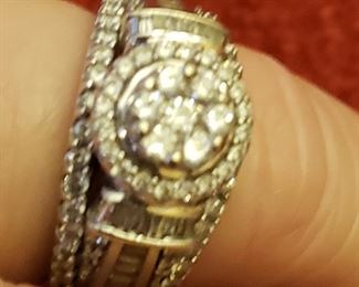 Engagement/wedding ring 10k