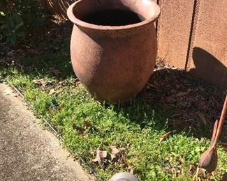 HUGE CONCRETE POT