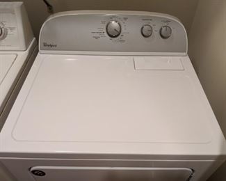 Whirlpool dryer, model WED4815EW1, serial# M80558735, type DWSR-ELE-2406026-FM54.