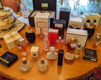 Yaaaaaaas - this girl was a real perfume queen!               She spent a fortune on good smelly stuff.                                       The Creed bottle still as a UPC code on it - a BAHgain at $650.00!