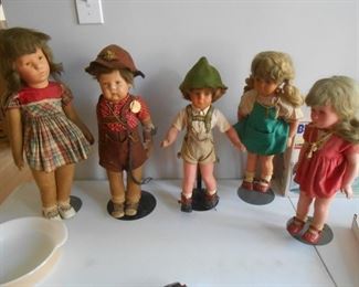 Kathe Kruse German dolls with original clothing!