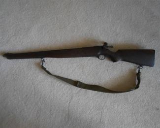 First WW1 - training gun