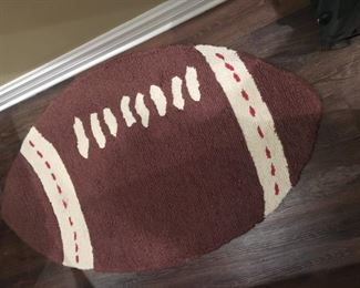 FOOTBALL RUG-$16