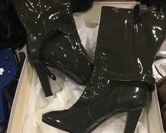 JIMMY CHOO TALL HEEL BOOTS WITH BOX SIZE 38-$325