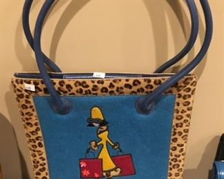 Nicole Miller Lady Hand Bag-$30