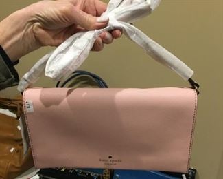 KATE SPADE PINK HAND BAG-$70