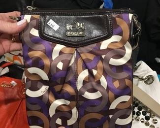 COACH MULTI COLOR HANDBAG-$50