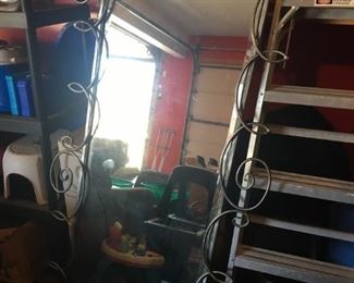 FANCY SCROLL MIRROR-35"WIDE X 68"TALL-$200