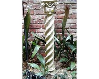 20. Italian Rococo Solomonic Column, 19th Century