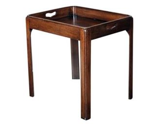 62. Georgian Style Mahogany Wine Stand