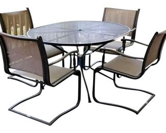 68. Patio Set with Table 4 ArmChairs, For Lazboy
