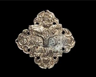 98. Post Medieval Crucifix Applique, 17th18th c. AD