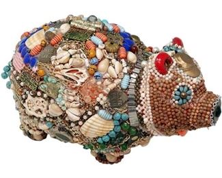 107. Collectible Pig Figurine