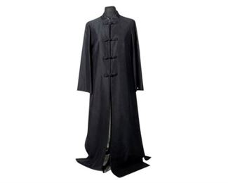 108. Chinese Ancient Dynasty Black Silk Nobility Robe