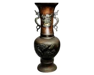 114. Chinese Bronze Alter Vase