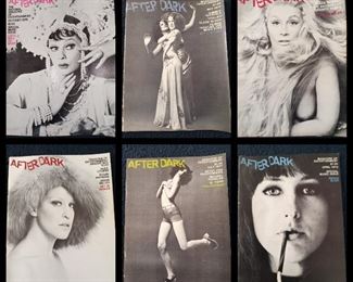 Vintage "after dark" magazines
(Just a small sample of collection)