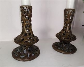 Brutalist Candle Holders