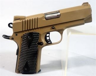 Citadel Model M1911 A1-CS 9mm Pistol SN# CIT046960, With Extra Grip Covers And Paperwork, In Original Hard Case