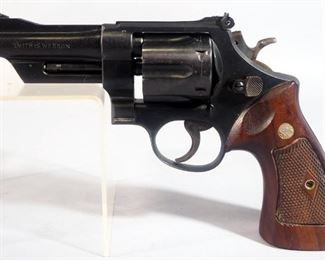 Smith & Wesson Highway Patrolman 28-2 .357 Cal 6-Shot Revolver SN# S301973, With "Keith Arnold" Engraved On Butt