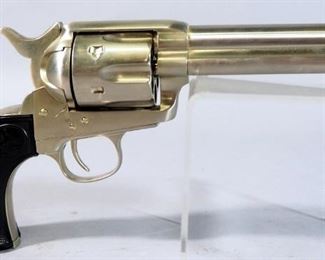 Franklin Mint Bat Masterson Forty-Five Revolver Replica With COA, In Display Frame, This Is A Non-Firing Replica But Has The Heft Of An Actual Firearm