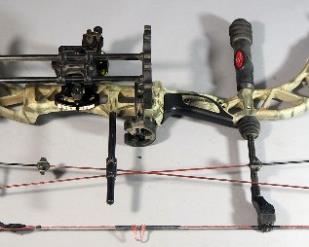 Bowtech Assassin Compound Bow With Octane Quiver With Mossy Oak Camo, 29" Draw Length, 70 lb Draw Weight