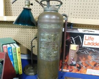 Copper Fire Extinguisher 