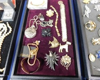 Estate costume jewelry