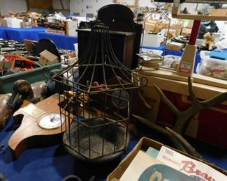Antique birdcage