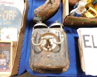 Antique telephone ringer box