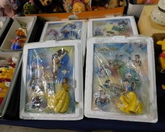 Disney Princess wall plaques