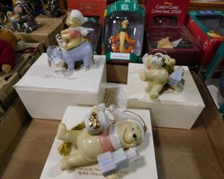 Lenox Winnie Pooh ornaments
