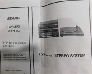 LXI Series 9290 Audio system in box