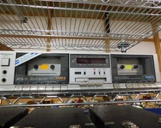 Technics Dual Cassette player