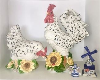 Chicken collectibles