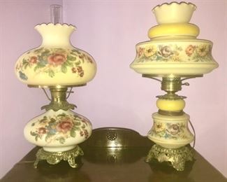 Vintage electric lamps