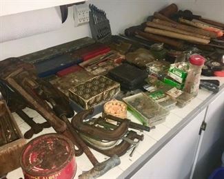 Antique & vintage tools, etc.
