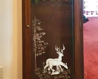 Gun cabinet w/ bottom drawer